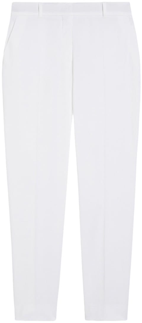 Max Mara Trousers White Wit