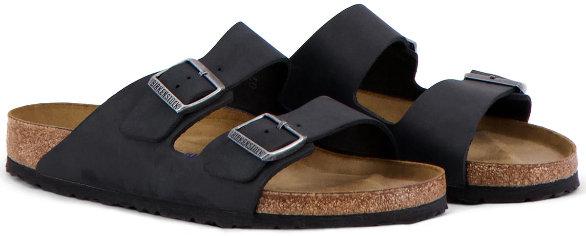 Birkenstock Slippers Zwart Zwart