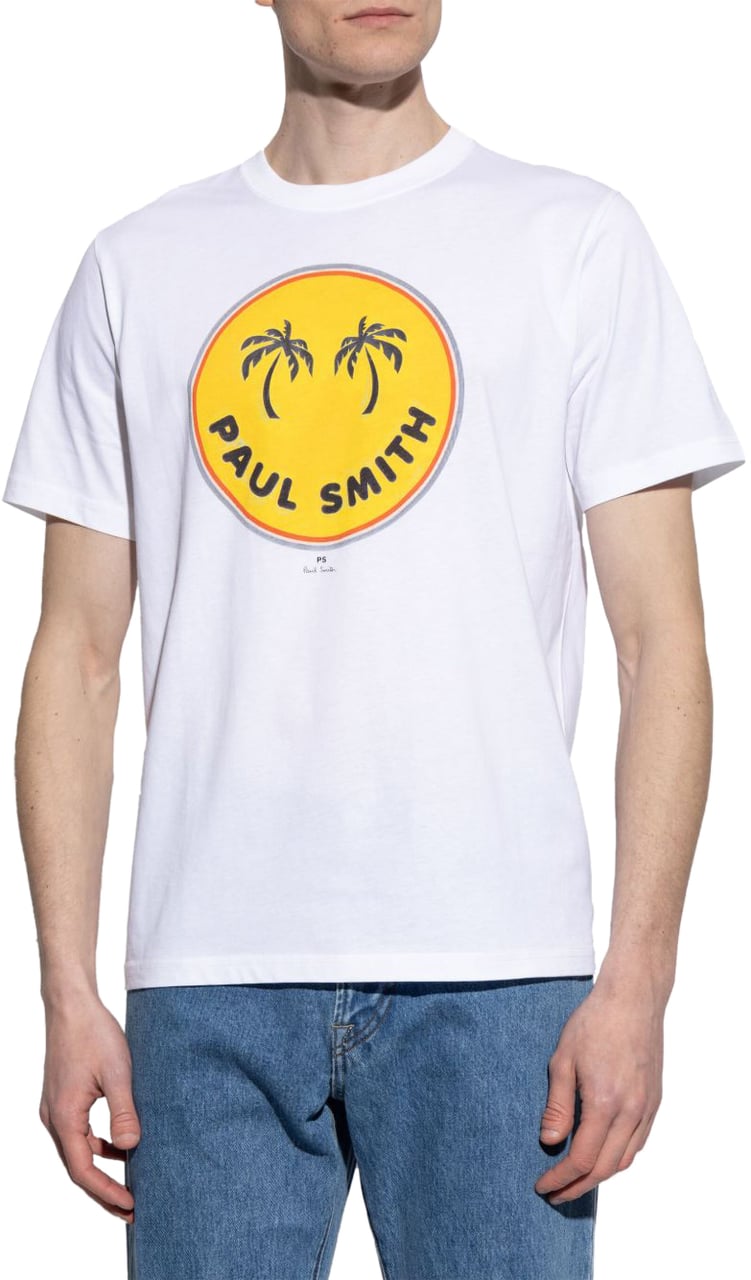 Paul Smith T-Shirts And Polos White Wit