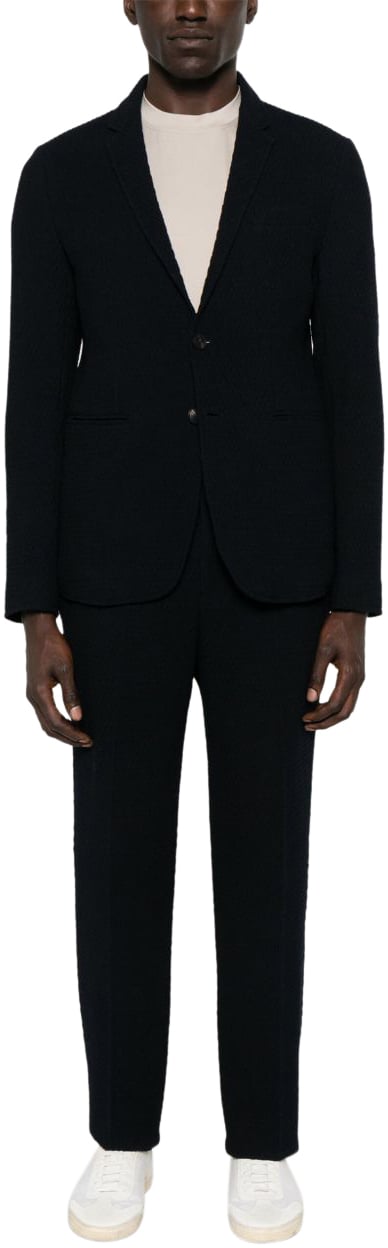 Emporio Armani Jackets Blue Blauw