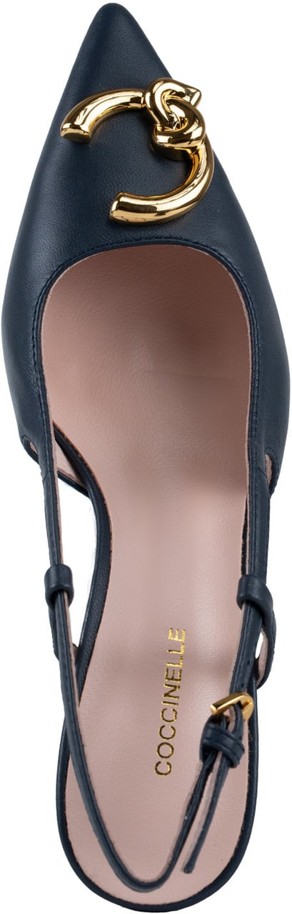 Coccinelle With Heel Blue Blauw