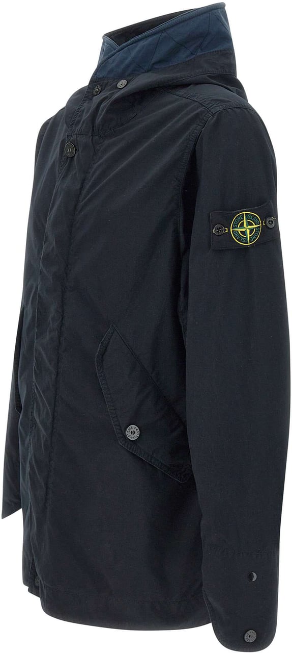 Stone Island Coats Blue Blauw