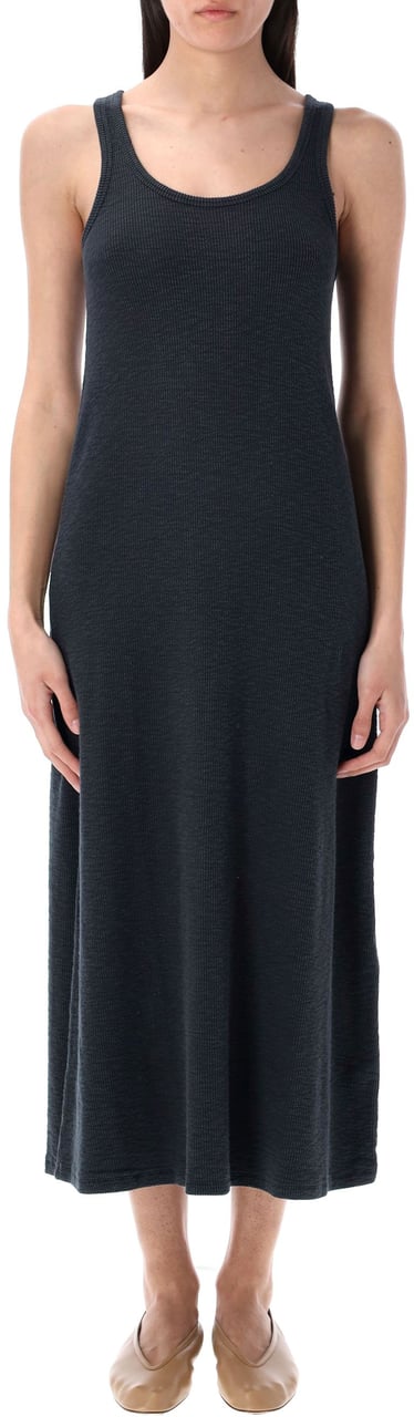 American Vintage YRUKI RIB TANK DRESS Bruin