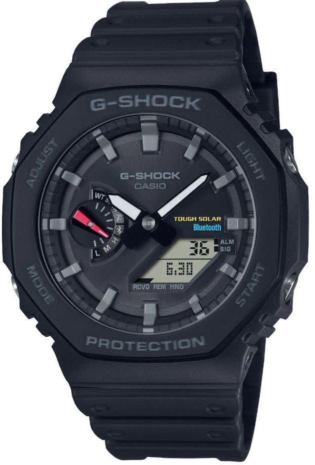 G-Shock G-Shock Horloge GA-B2100-1AER Digitaal Analoog Zwart Divers
