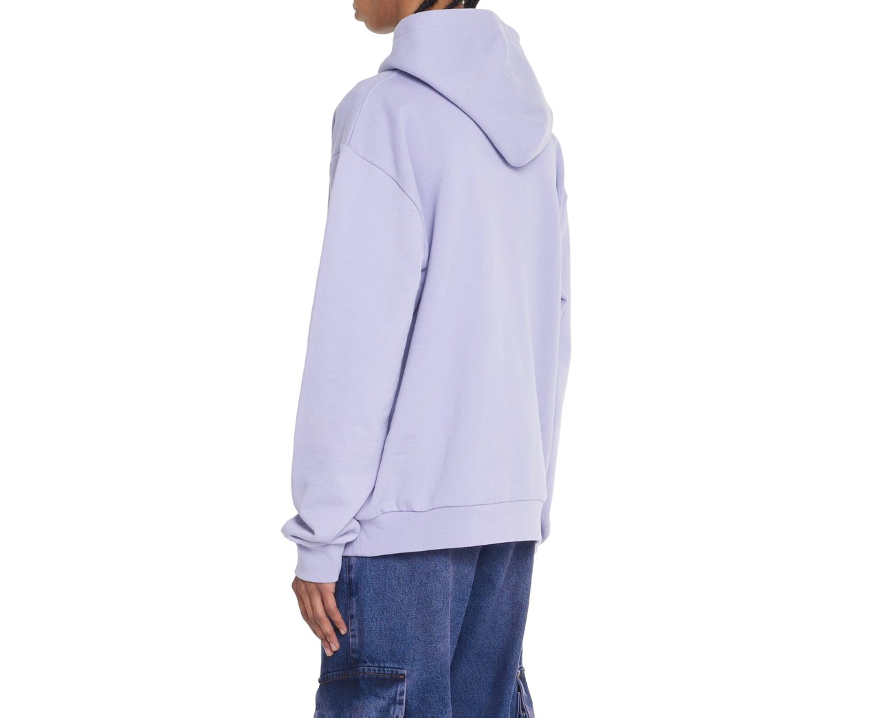 FLÂNEUR Lantern Hoodie | Purple Paars