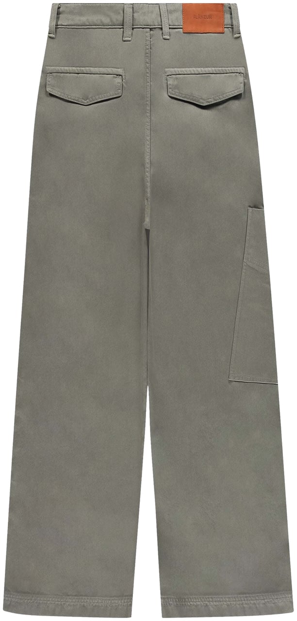 FLÂNEUR Book Cargo Jeans | Sage Beige
