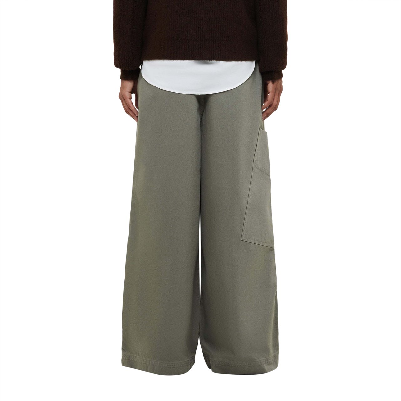 FLÂNEUR Book Cargo Jeans | Sage Beige