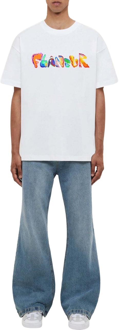 FLÂNEUR Markerstift T-Shirt | White Wit
