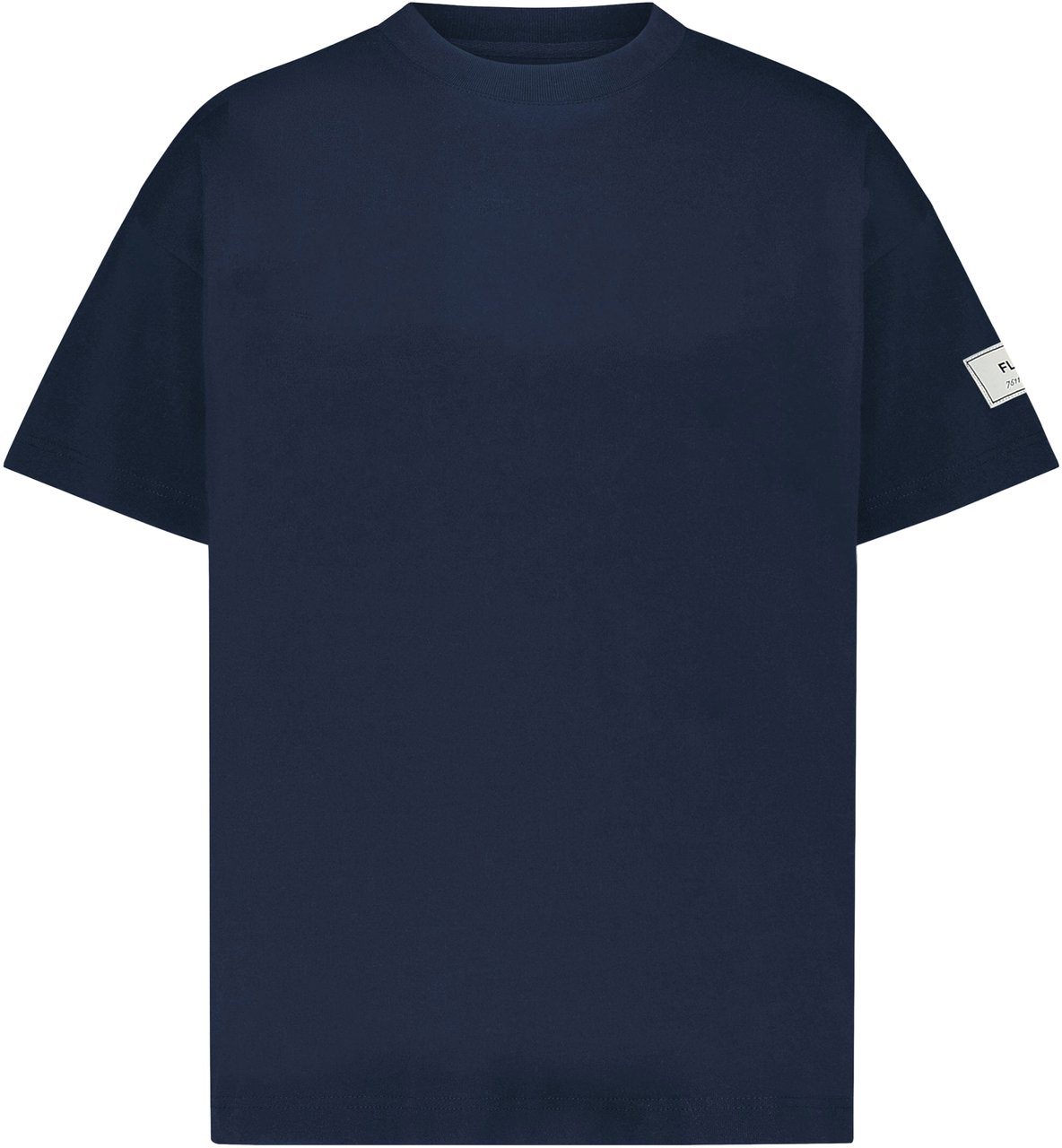 FLÂNEUR Atelier T-Shirt | Navy Blauw