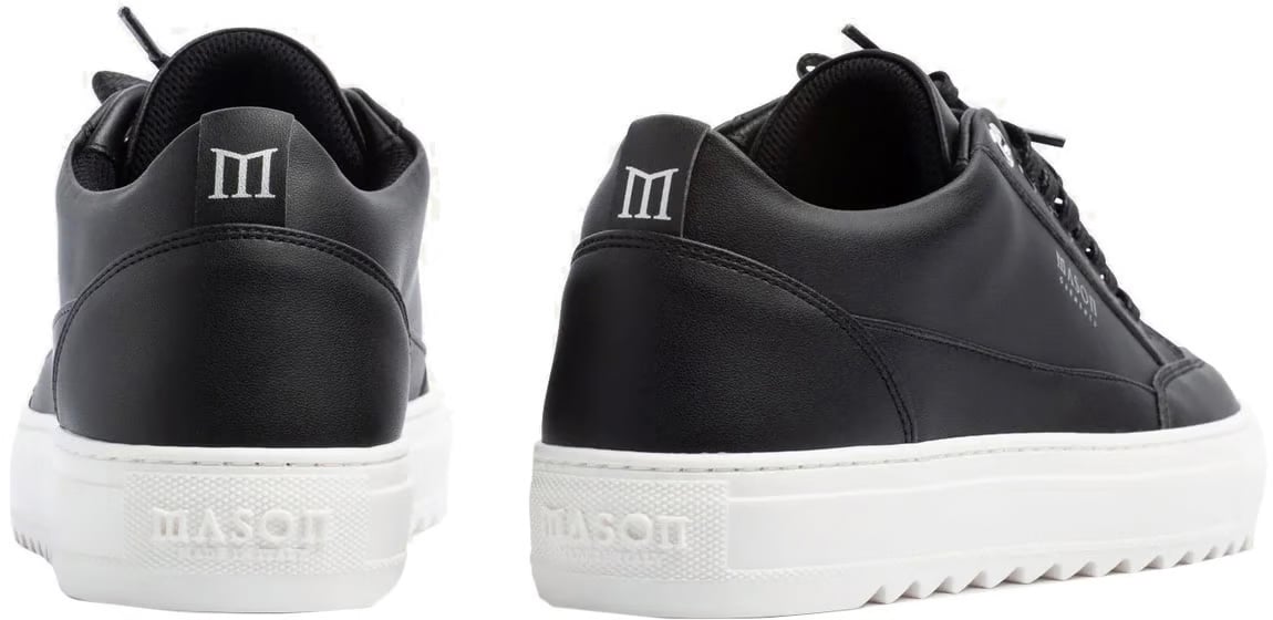 Mason Garments Heren Tia Nuovo Sneaker Zwart Zwart
