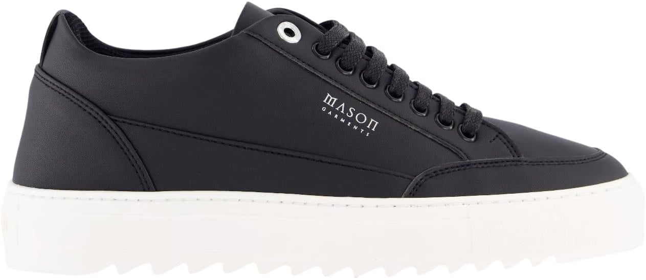 Mason Garments Heren Tia Nuovo Sneaker Zwart Zwart