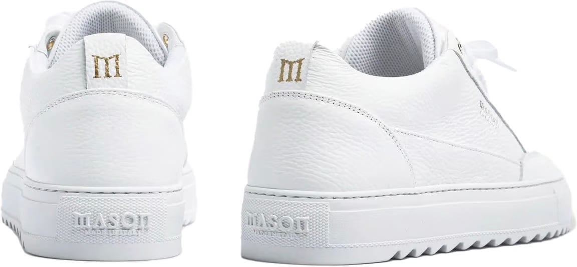 Mason Garments Heren Tia Squali Sneaker Wit Wit