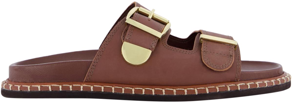 Atelier Verdi Dames Sonia Slipper Coffee Bruin