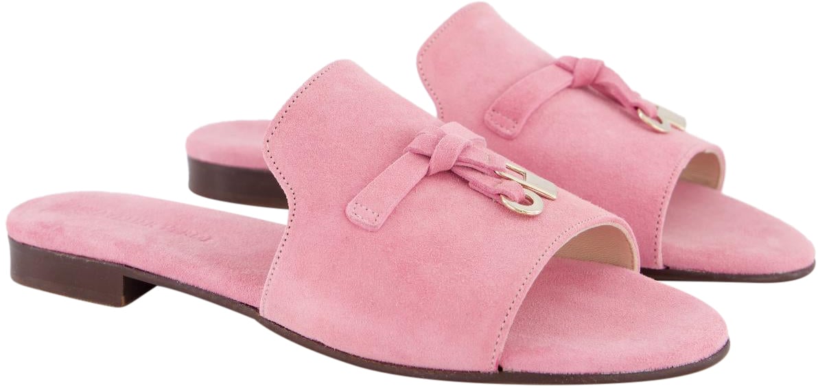 Atelier Verdi Dames Molly Slipper Blush Roze