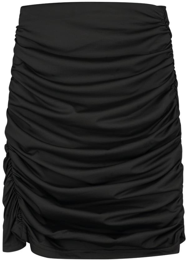 Malelions Malelions Women Drape Skirt Zwart
