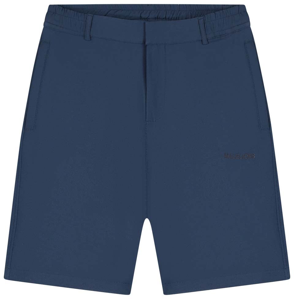 Malelions Malelions Men Chino Shorts Blauw