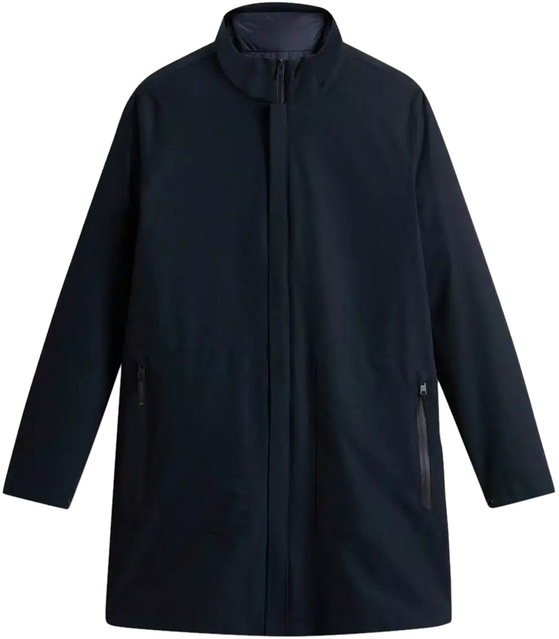 Woolrich Two Layers 2in1 carcoat Blauw