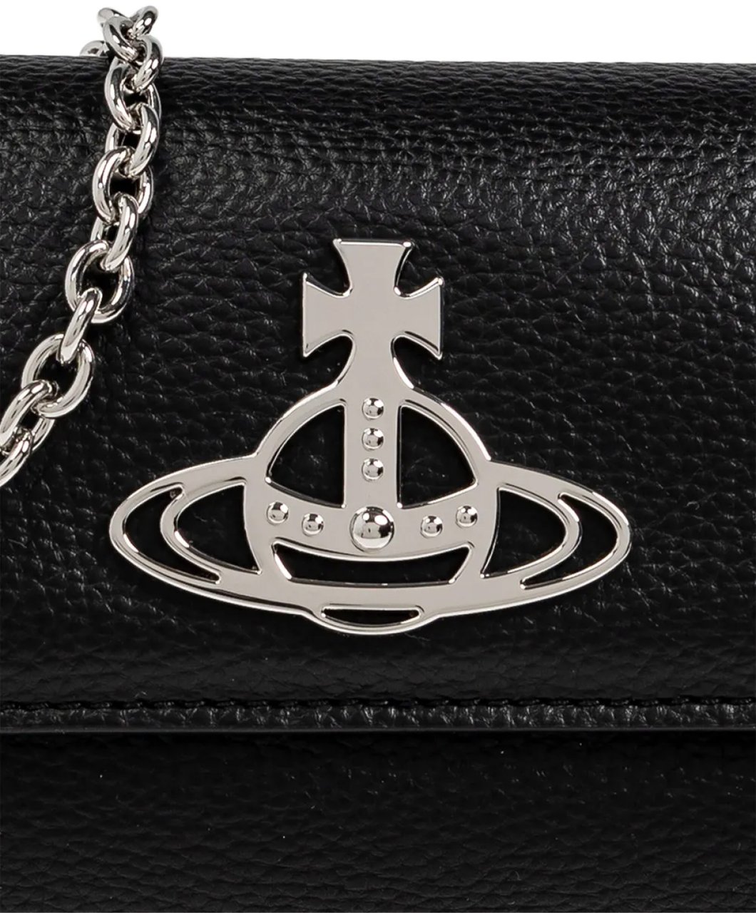 Vivienne Westwood Orb-plaque Crossbody Clutch Bag Zwart