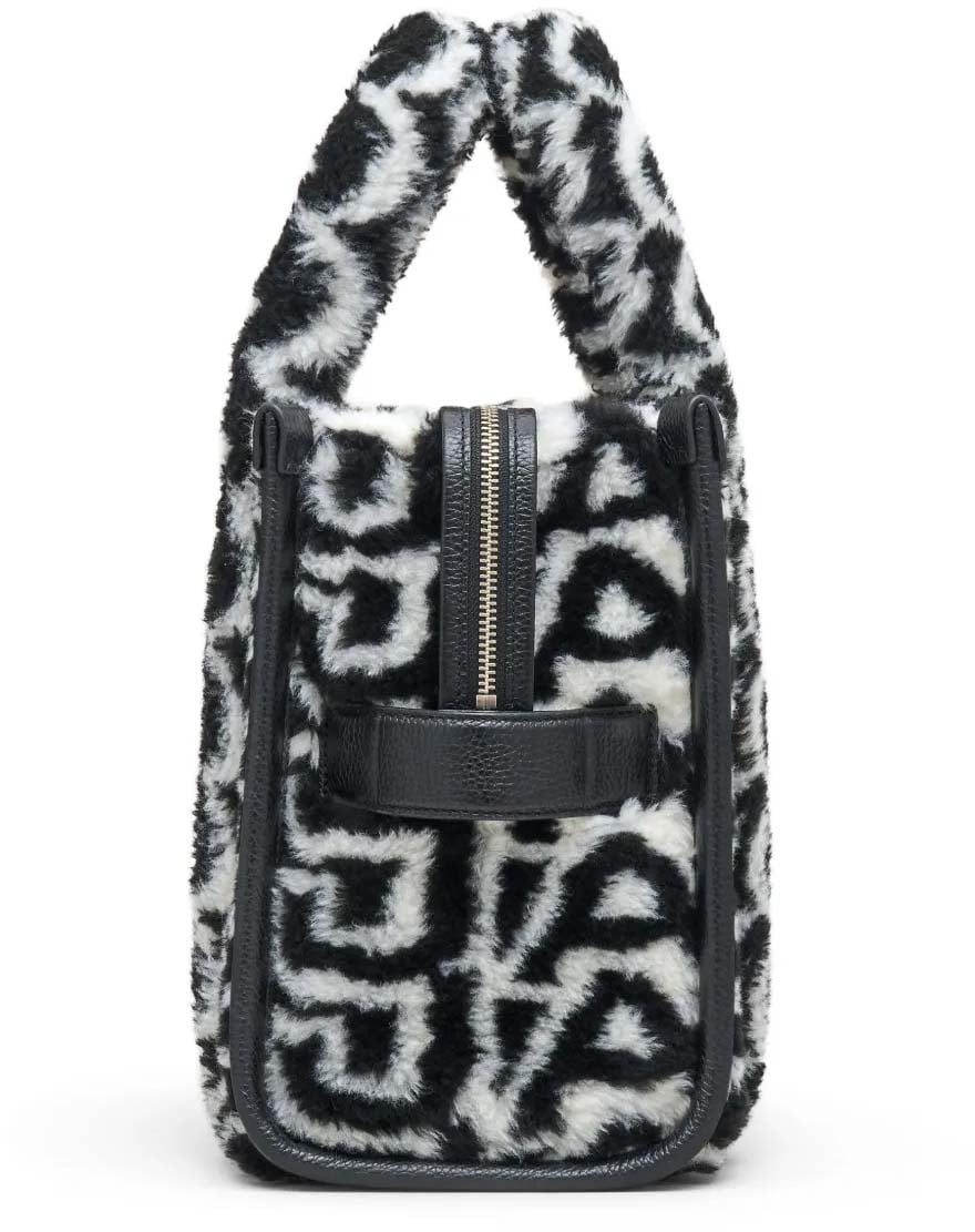 Marc Jacobs The Monogram Teddy Medium Tote Bag Zwart