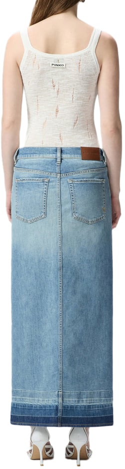 Pinko Tank top with destroyed details Wit