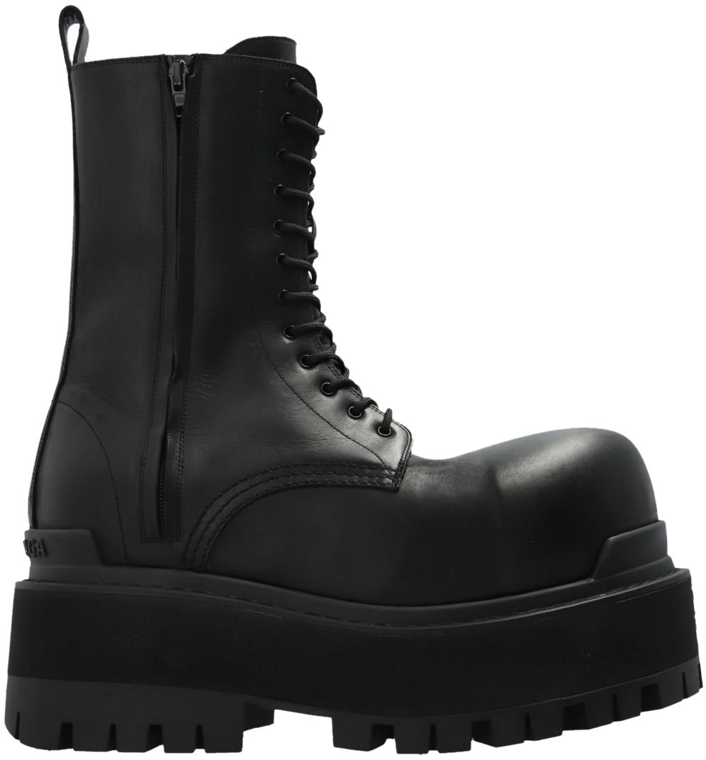 Balenciaga Giant Boot 80Mm Nero Zwart