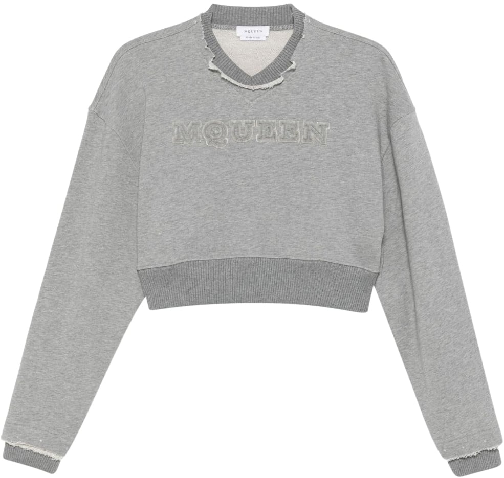 Alexander McQueen Sweaters Grey Grijs