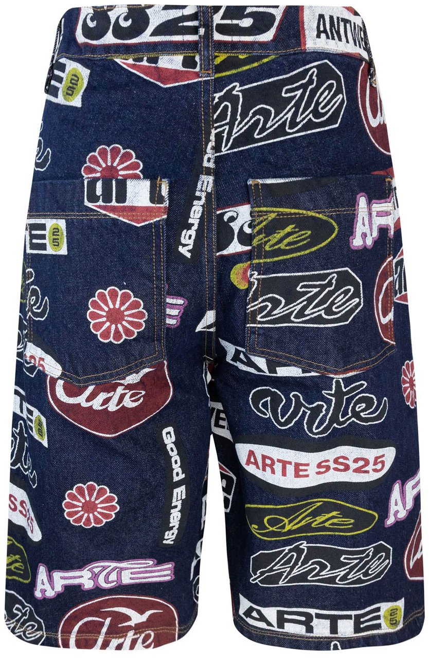 Arte Antwerp Shorts Blue Blauw