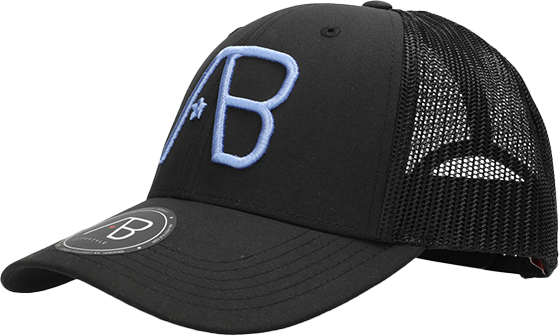 AB Lifestyle AB Lifestyle Retro Trucker Cap Zwart