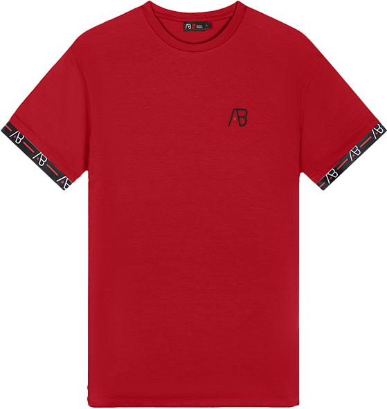 AB Lifestyle AB Lifestyle Galaxy Tee Rood