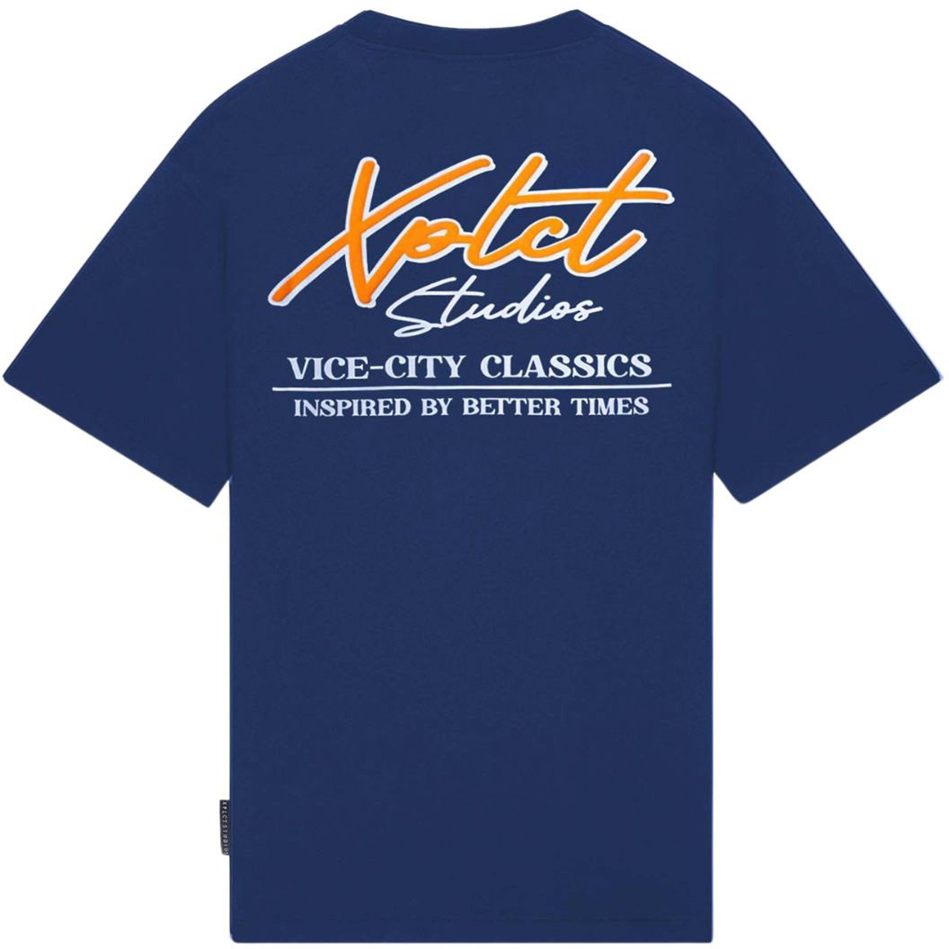 XPLCT Studios Vice T-Shirt Blauw