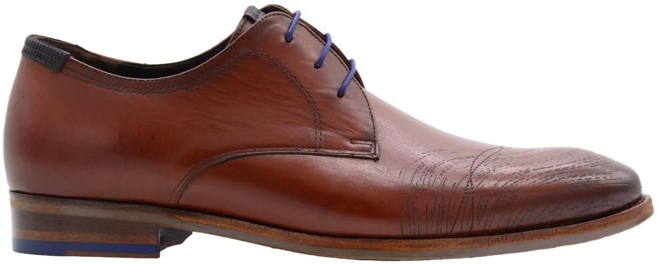 Floris van Bommel Veterschoen Brown Bruin
