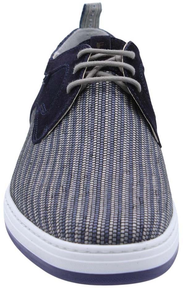 Floris van Bommel Veterschoen Blue Blauw
