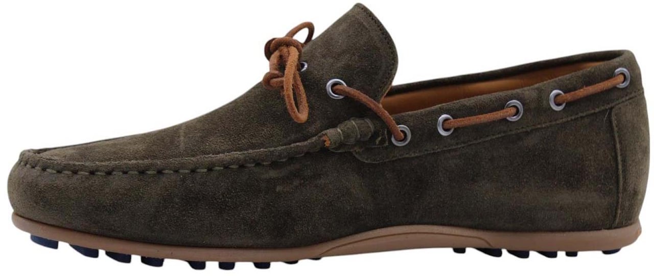 Floris van Bommel Mocassin Green Groen