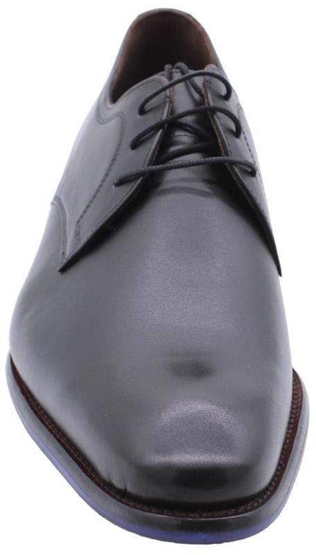 Floris van Bommel Veterschoen Black Zwart