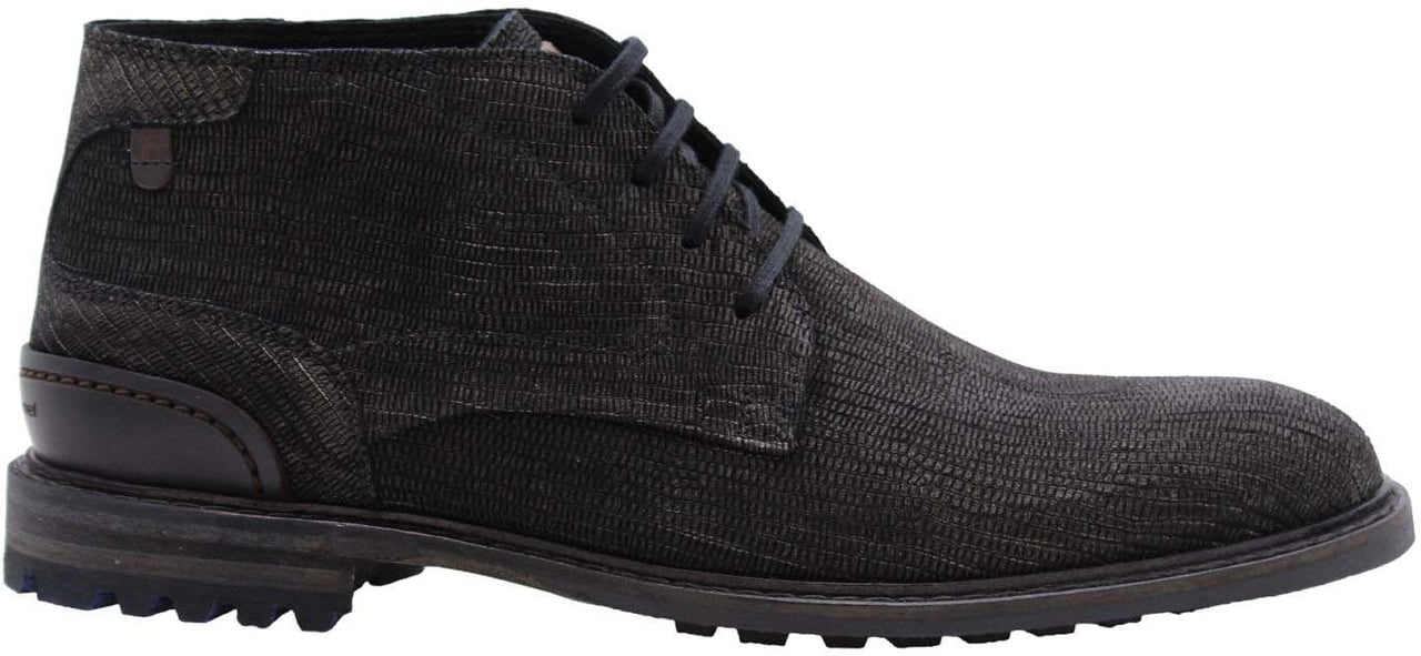 Floris van Bommel Bottine Black Zwart