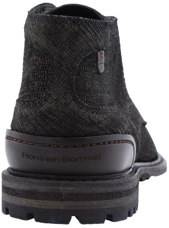Floris van Bommel Bottine Black Zwart