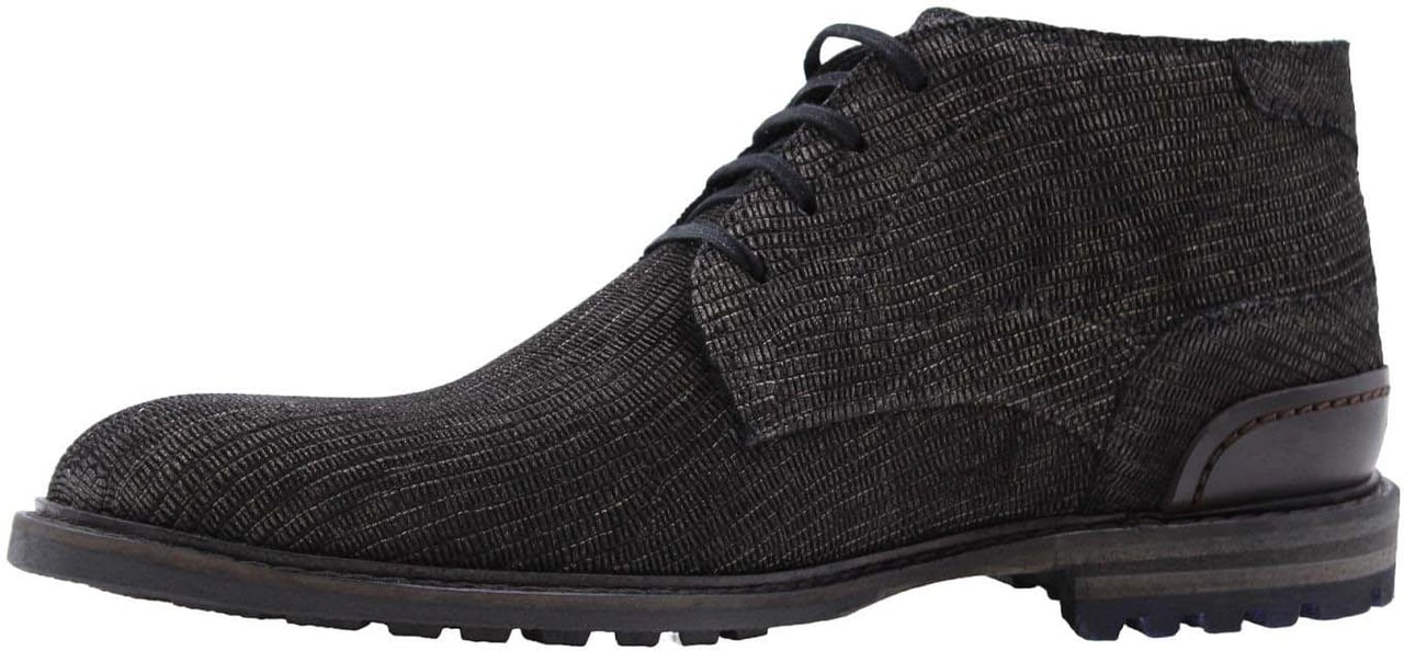 Floris van Bommel Bottine Black Zwart