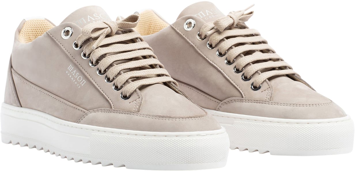 Mason Garments Heren Tia Originale Sneaker Beige Beige