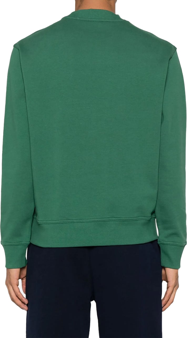 Boss Relaxed-fit sweatshirt donkergroen Groen