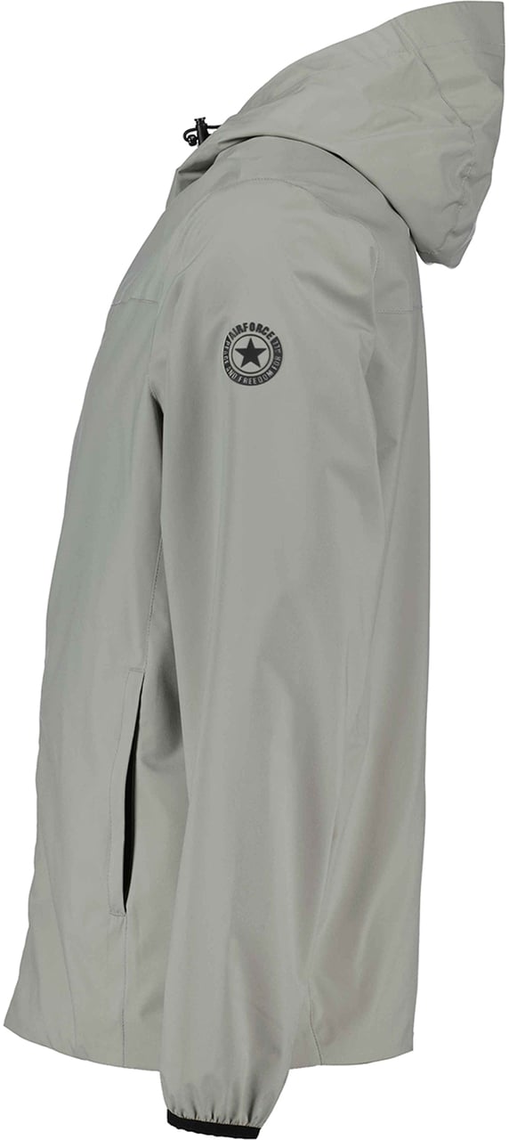 Airforce Lightweight Hooded Jacket Grijs