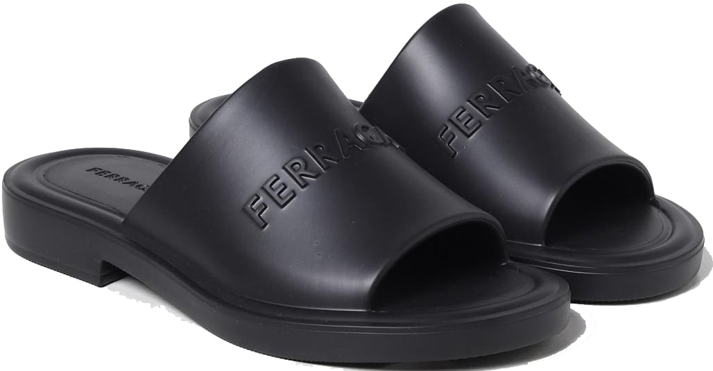 Ferragamo Sandals Black Zwart