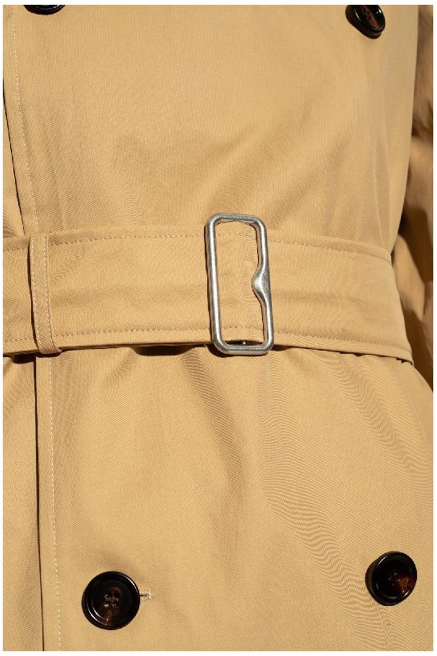 Burberry Coats Beige Beige