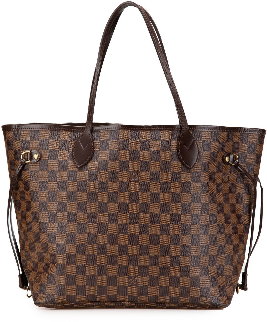 Louis Vuitton Damier Ebene Neverfull MM Bruin