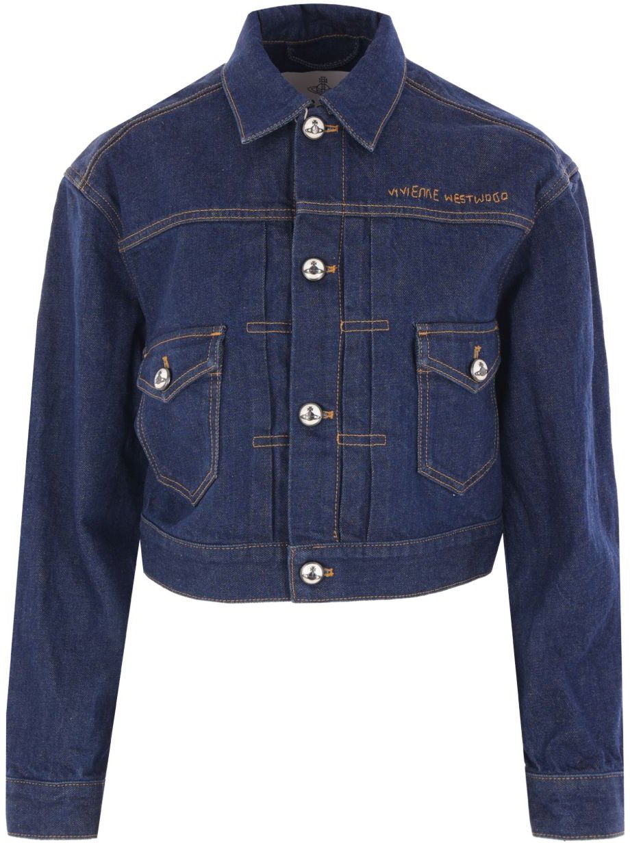 Vivienne Westwood Jackets Blue Blauw