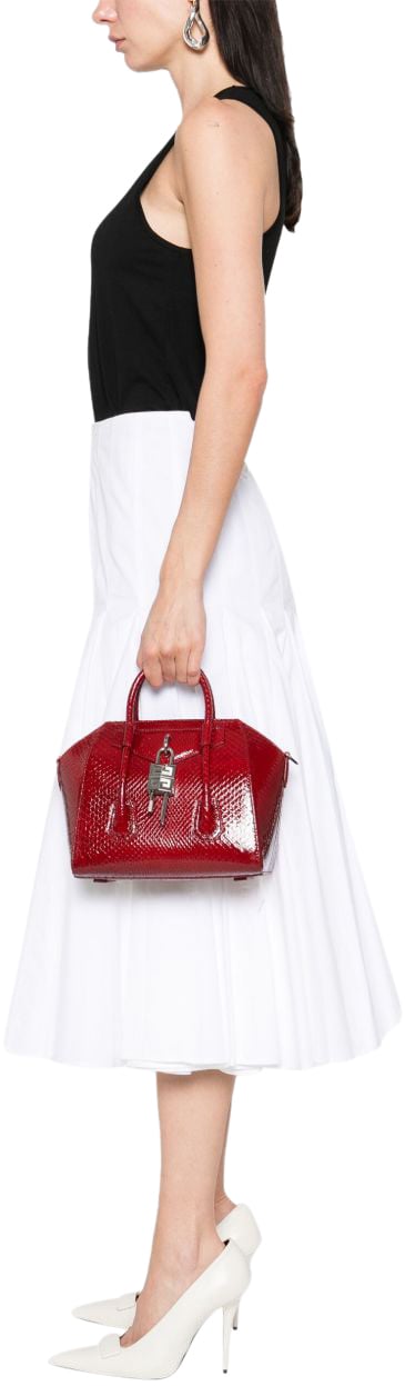 Givenchy Borsa Antigona Mini Lock Rood