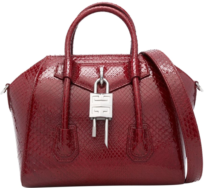 Givenchy Borsa Antigona Mini Lock Rood