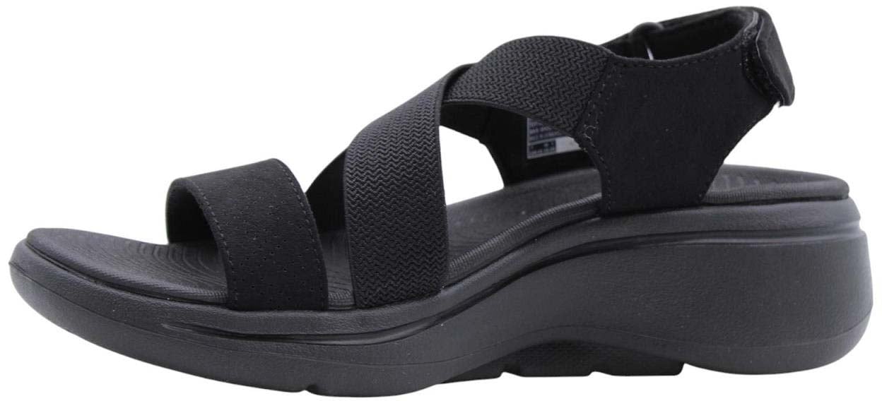 Skechers Sandaal Black Zwart