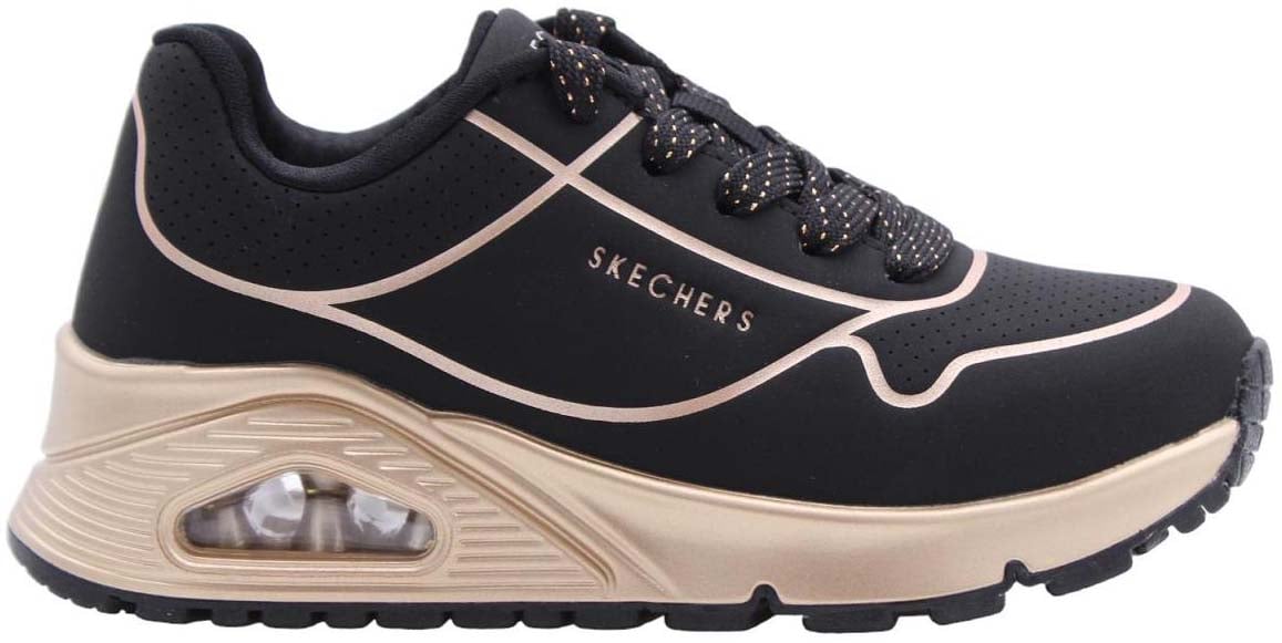 Skechers Sneaker Black Zwart