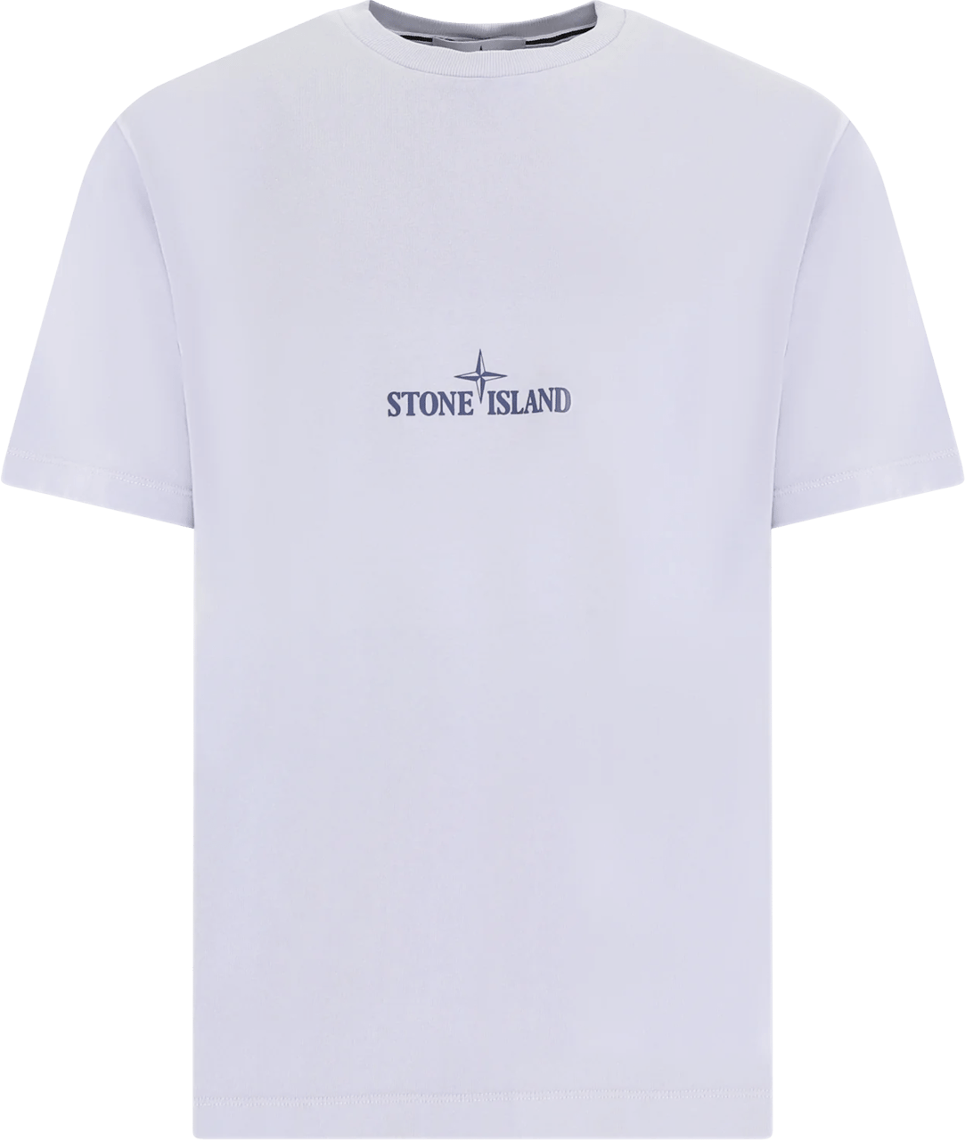 Stone Island Heren ConstructionLine T-Shirt Paars Geel