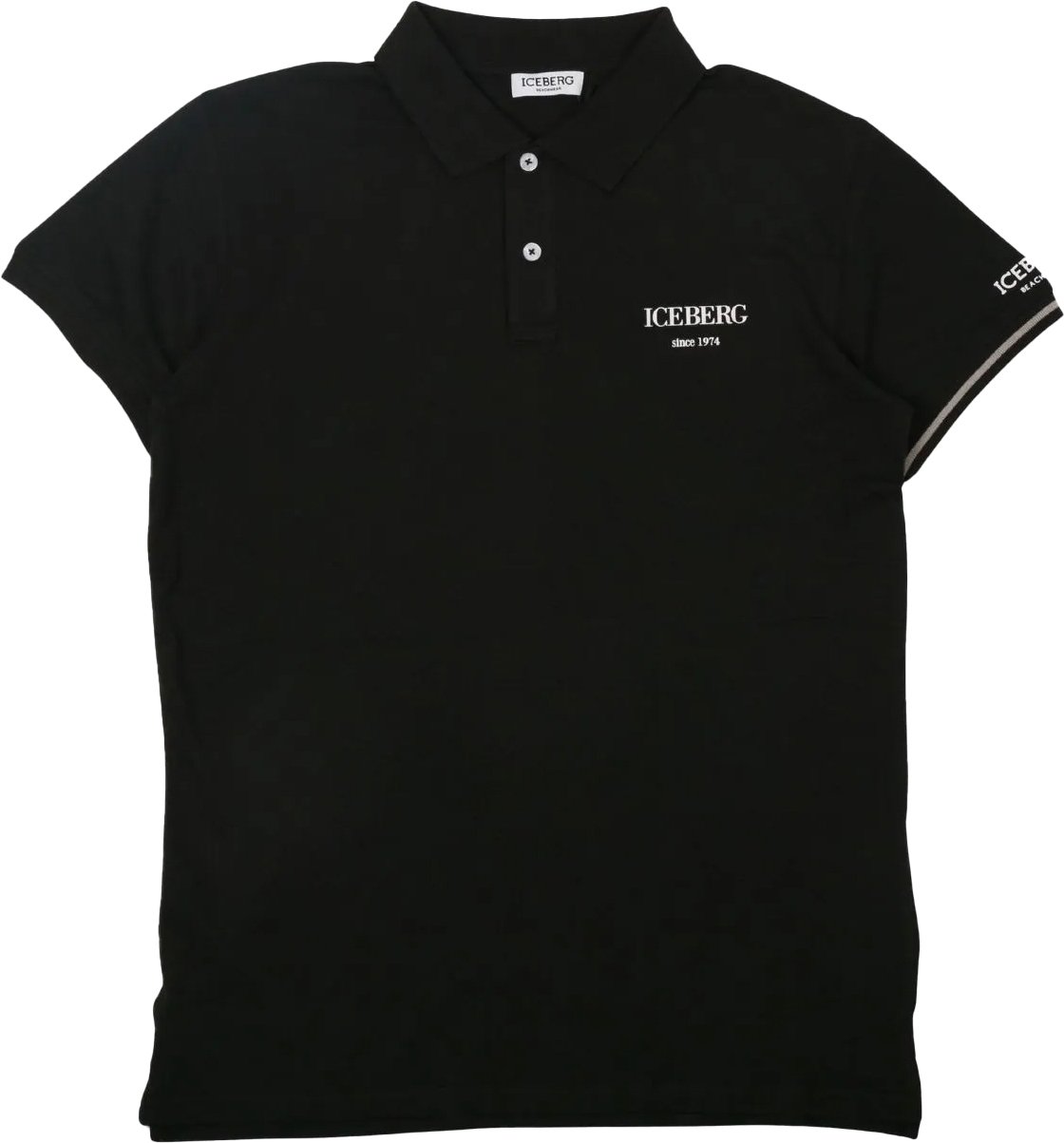 Iceberg Black Polo Zwart